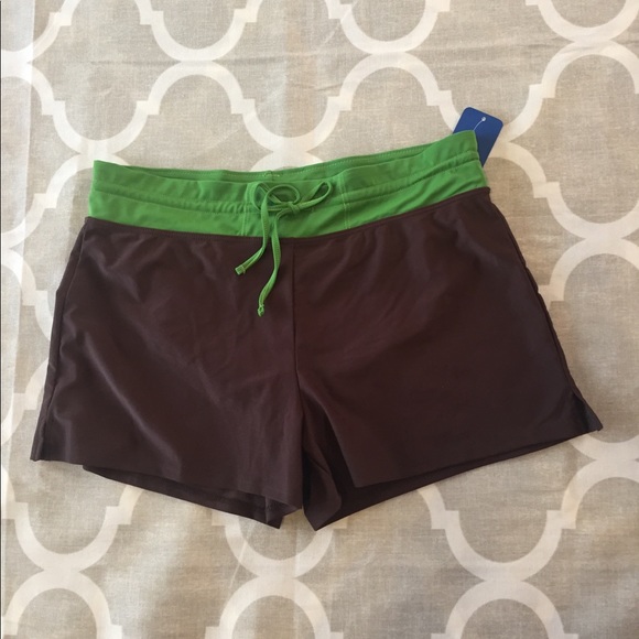 couture swim shorts